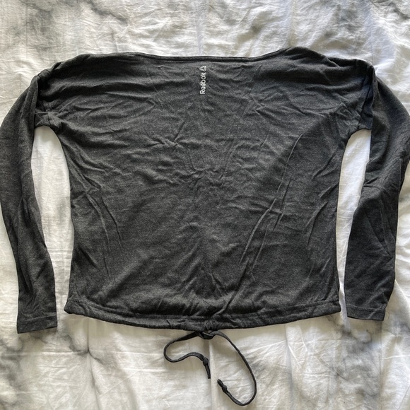 Gray Reebok workout top - Picture 3 of 3